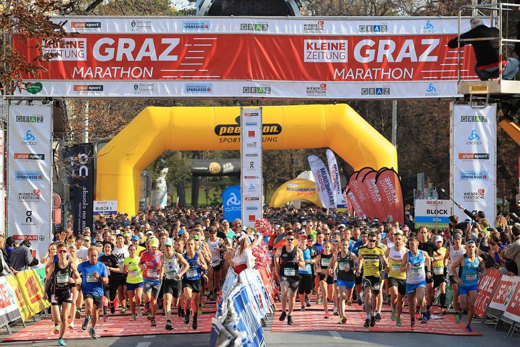 Start vom Graz Marathon