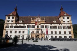 „Tag der Führungskräfte“ am Vorplatz vom Schloss Eggenberg